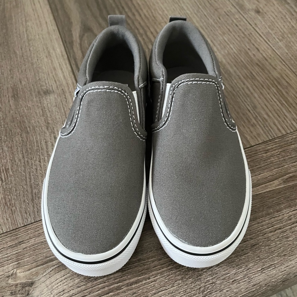VANS Gray Slip-On Sneakers